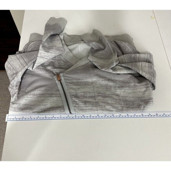 Lululemon Mula Bundle Wrap Jacket Women's Size 4 Heathered Gray - Picture 10 of 12
